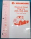 INTERNATIONAL 2000 4000 8000 TRUCK TRACTOR ELECTRICAL SCHEMATICS SERVICE MANUAL