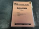 Hyster S40-65XM Forklift Literature Packet Manual   D187