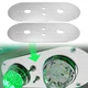 2x Above Door Dual Watermelon Light Plates For Kenworth 660 880 W900L Peterbilt