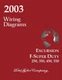 2003 Ford Truck Excursion, F-Super Duty, F250-F550 Wiring Diagrams Manual