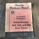 INTERNATIONAL IH MCCORMICK FARMALL 460 560 660 TRACTORS MAINTENANCE MANUAL 1961