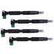4X Engine Fuel Injector 7261663 For Bobcat A770 S740 V519 Doosan D34 3.4 Delphi