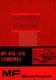 Massey Ferguson MF-410 MF-510 MF410 MF510 Combine Owners Operators Manual