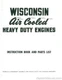 Wisconsin TR-10D Instruction Book and Parts List