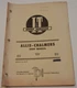 Allis Chalmers AC-29 I&T Service & Repair Manual, Covers Models 7030, 7040, 7050