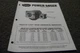 Muncie Power Miser L&M Pump  PML14-1CFSL PML19-1CFSL Parts Service Manual xz