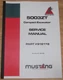 MUSTANG 5003-ZT 5003ZT COMPACT EXCAVATOR SERVICE SHOP REPAIR MANUAL BOOK 918178
