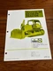 Terex 82-50 Crawler Tractor Dozer Brochure FCCA24
