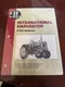international harvestor shop manual IH-10