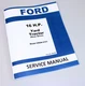 Ford 16 Hp Yard Tractor Lawn & Garden Service Repair Shop Manual Model 09Gn-2151