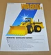Komatsu WA600-1 Radlader Wheel Loader Brochure Prospekt EN
