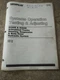 Caterpillar D250E D300E Steering Suspension Hydraulic Testing + Adjusting Manual