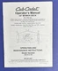 Cub Cadet Operator&rsquo;s Manual 54&rdquo; Mower Deck Series 5000 6000 7000 Tractors