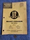 I&T MF-20 Massey Ferguson Tractor Service Repair Manual 85 88 Super 90 & WR