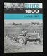 1963 "THE OLIVER 1800 TWO-WHEEL DRIVE TRACTOR" SPECIFICATIONS BROCHURE VERY NICE