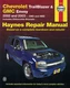 Haynes Repair Manual: Chevrolet Trailblazer, GMC Envoy & Olds. Bravada '02-'03.