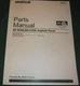 CAT CATERPILLAR AP-800D BG-230D ASPHALT PAVER PARTS BOOK MANUAL S/N A5P B4G