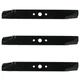 3PK Lawn Mower Blades for 44" Simplicity LTH 14-16 GT 1600 1700 Series Mowers