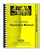 Operators Manual Caterpillar DW20 Tractor SN# 21C1 & Up