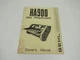 Gehl HA900 Hay Attachment Owner's Manual 