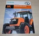 Kubota M96S M108S Swing Shift Diesel Tractor Japanese Brochure Prospekt