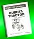 Owners Manual for Kubota Tractor B2630 B3030 B3000, 100 Pages With Clear Covers!