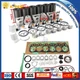H07C Overhaul Rebuild Kit for Hino H07C-T Engine Hitachi EX200-5 EX240-5 EX270-5