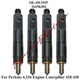 4 Pcs Fuel Injector 4W2955 2645K002 For Perkins 4.236 Engine Caterpillar 428 438