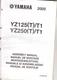 GENUINE YAMAHA  YZ125(T) YZ125(T1) YZ250(T) YZ250(T1)  2005   ASSEMBLY  MANUAL