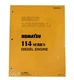 Komatsu 114 Series Diesel Engine Repair Service Manual - Part # SEBD024603