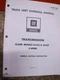 1973 GMC CHEVY CLARK CL325 CL327 5 SPEED TRANSMISSION FACTORY OVERHAUL MANUAL