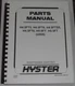 HYSTER H4.0FT5 H4.0FT6 H4.5FTS5 H4.5FT6 H5.0FT H5.5FT FORKLIFT PARTS MANUAL BOOK