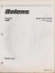 1983 BOLENS TRACTOR 14 HP MODEL 1463 PARTS MANUAL(104)