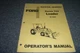 Ford Series 745 Loader Owner Operator Manual User Guide 19-863 xz