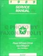 1989 Dodge Ram Van Shop Manual B100 B150 B250 B350 Wagon Service Repair Book RWD