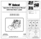 Bobcat S250 Loader Operation and Maintenance Manual 5309 5310 PDF