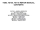 New Holland TS90 TS100 TS110 Tractor Service Repair Manual