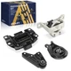 AISIN 4x Engine Motor & Manual Transmission Mount Set for Mazda 3 2010 L4 2.0L