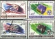 Rwanda 114A-117A (complete issue) used 1965 International. Tele