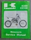 Kawasaki 1991&ndash;1992 KX80 / KX100 Motorcycle OEM Service Manual: 99924-1144-02
