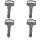 4X Ignition Keys for New Holland Tractor T1010 T1030 T1110 T1510 T1520 T1530