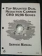 1993 MACK CRD95/96 SERIES CARRIER TOP MOUNTED SERVICE MANUAL REPAIR SERVICE BOOK