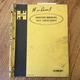 Hyster W12D WINCH SERVICE SHOP REPAIR MANUAL BOOK DIRECT DRIVE, POWER CONTROLLED