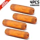 4pc LED Amber Flashing Cab Light For Case IH Steiger 9310 9330 9350 9370 AR60250
