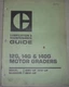 CAT CATERPILLAR 12G 14G 140G GRADER LUBRICATION & MAINTENANCE MANUAL 61M 96U 72V