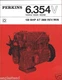 Truck Brochure - Perkins - 6.354V - Diesel Engine - c1969 (T1054)