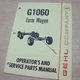 GEHL G1060 Farm Wagon Owner Operator Spare Parts Catalog Book Manual guide