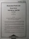 Briggs & Stratton 193700 to193799 8hp Vertical Gas Engine Parts Catalog Manual