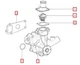 Water Pump for Branson Tractors K78RP K78C 7845RP 8545E 7845C