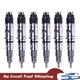 6x Fuel Injector 4988835 044512016 for Cummins QSB4.5 QSB6.7 ISBe ISDe 6.7L